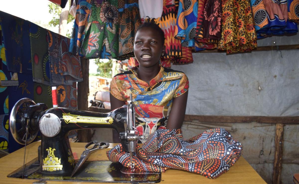 Tailor at work